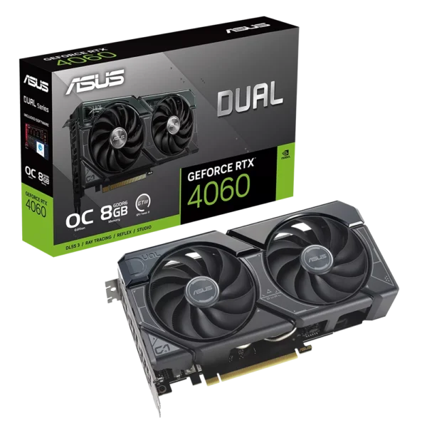 کارت گرافیک ASUS Dual RTX 4060 O8G
